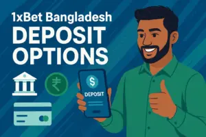 1xBet Bangladesh Deposit Options
